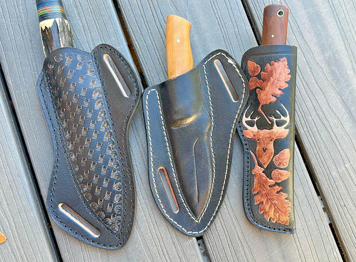 Handmade leather sheath fix - sheath,